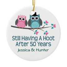 50th Anniversary Personalised Couples Gift