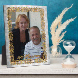 50th Anniversary photo plaque