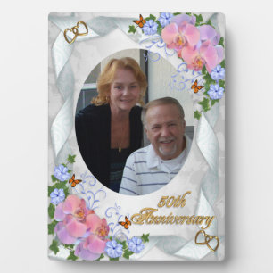 50th Anniversary photo plaque