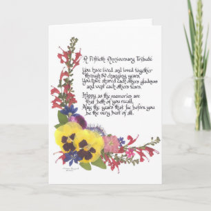 50th Anniversary Tribute Card