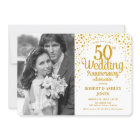 50th Anniversary with Photo - White Gold