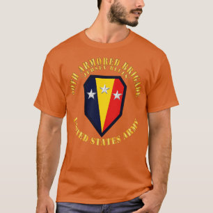 50th Armoured Brigade Jersey Blues SSI X T-Shirt