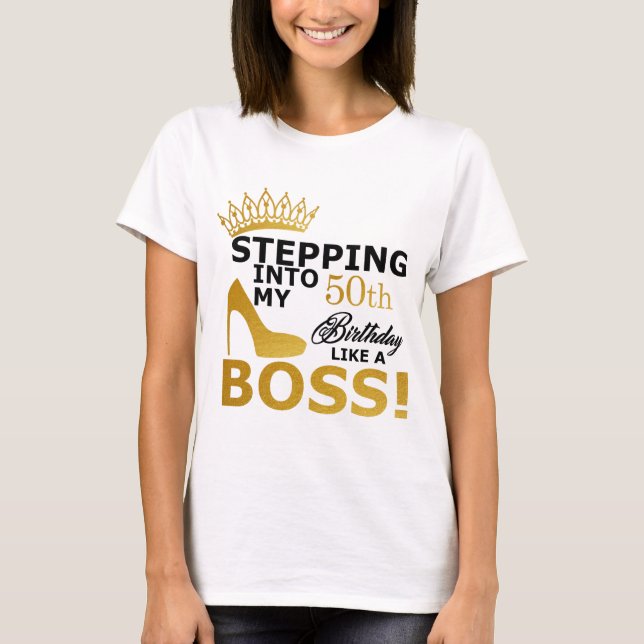 50th-BDay T-Shirt (Front)