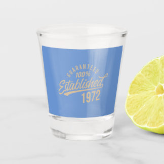 50th Birtday Gift Idea - 50 years Shot Glass