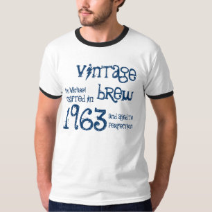 50th Birthday 1963 or ANY YEAR Vintage Brew G230 T-Shirt