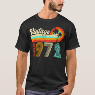 50Th Birthday 1972 50 Year Old T-Shirt