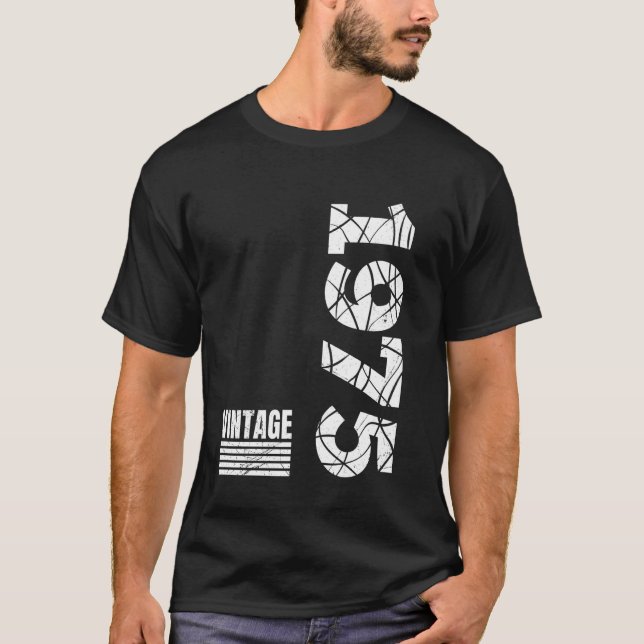 50th Birthday 1975 50th Birthday Party Birthday T-Shirt (Front)