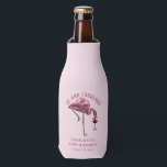 50th Birthday 50 and Fabulous Flamingo Custom Bottle Cooler<br><div class="desc">Cute personalised 50th birthday party flamingo gag bottle cooler. Add your name and message by clicking on the "Personalise" button to create a unique party swag for your celebration. Makes a perfect keepsake for guests to remember this special milestone.</div>