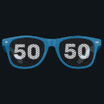 50TH BIRTHDAY 50 NOVELTY SUNGLASSES SHADES<br><div class="desc">50 FUNGLASSES!</div>