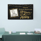 50th Birthday 50 YEARS IN THE MAKING Black & Gold