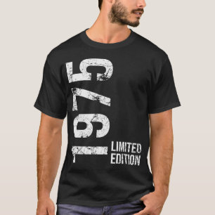 50th Birthday 50 Years Old Man Woman Vintage 1975 T-Shirt