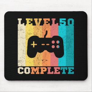 50th Birthday/ Anniversary Level 50 Complete Mouse Mat