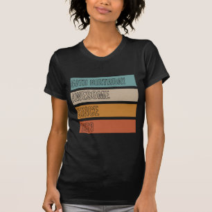 50th Birthday Awesome Since 1973 50 Years Of Being T-Shirt