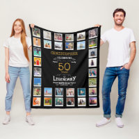 50th Birthday Black Gold  Legendary Photo