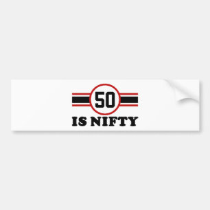 50th Birthday Bumper Sticker