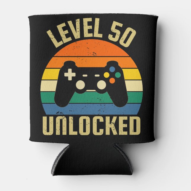 50th Birthday Can Cooler (Front)