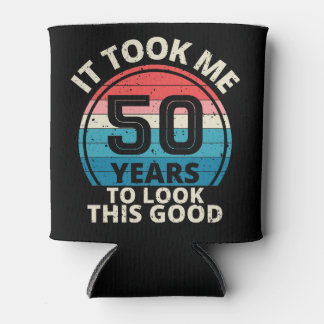 50TH BIRTHDAY CAN COOLER