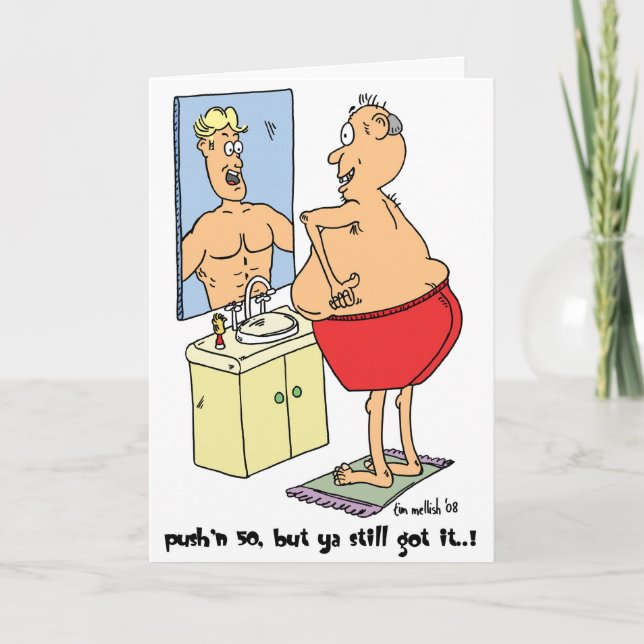 50th birthday card (Front)