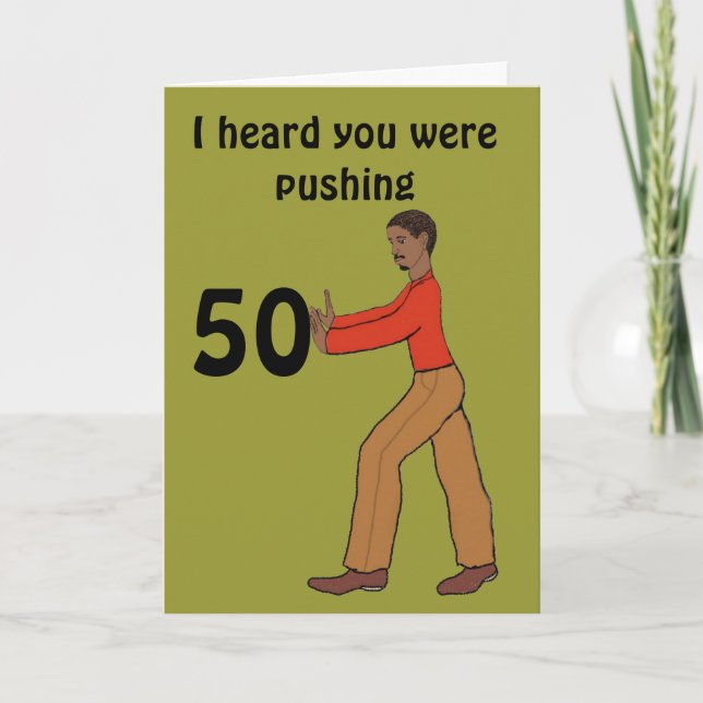 50th birthday Card (Front)