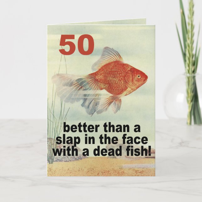 50th Birthday Card (Front)