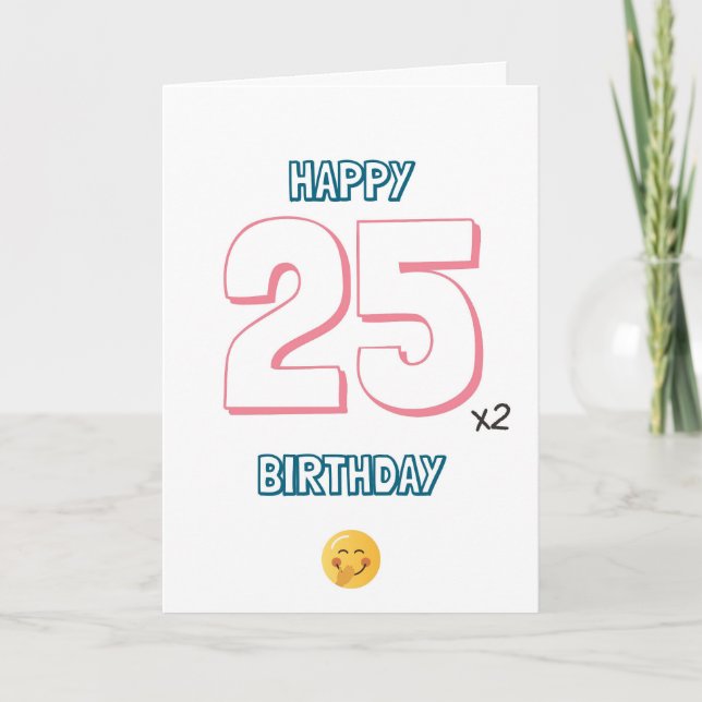 50th Birthday Card (Front)