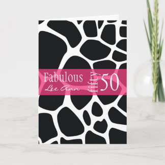 50th Birthday Card for Baby Boomer Women