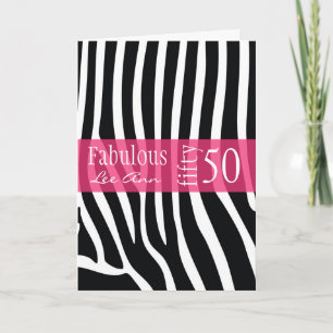 50th Birthday Card for Baby Boomer Women