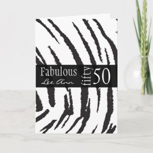 50th Birthday Card for Baby Boomer Women