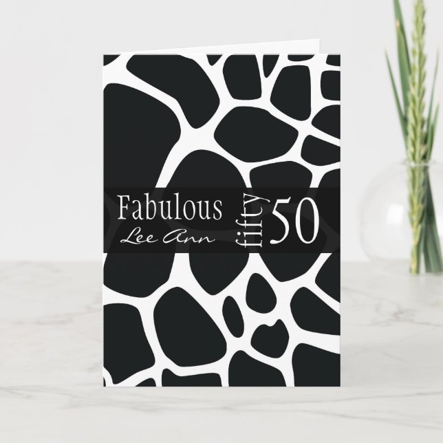50th Birthday Card for Baby Boomer Women (Front)