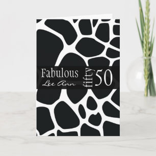 50th Birthday Card for Baby Boomer Women