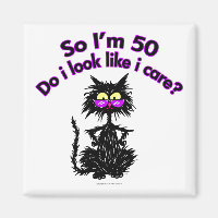 50th Birthday Cat