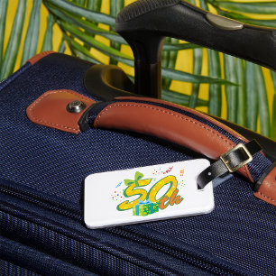 50th Birthday Celebration Luggage Tags