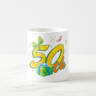 50th Birthday Celebration Mug