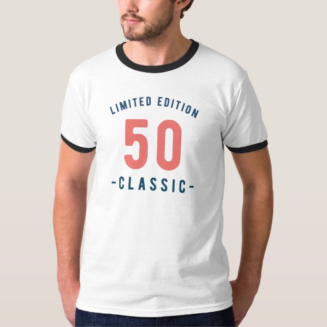 50th birthday celebration T-Shirt (Front)