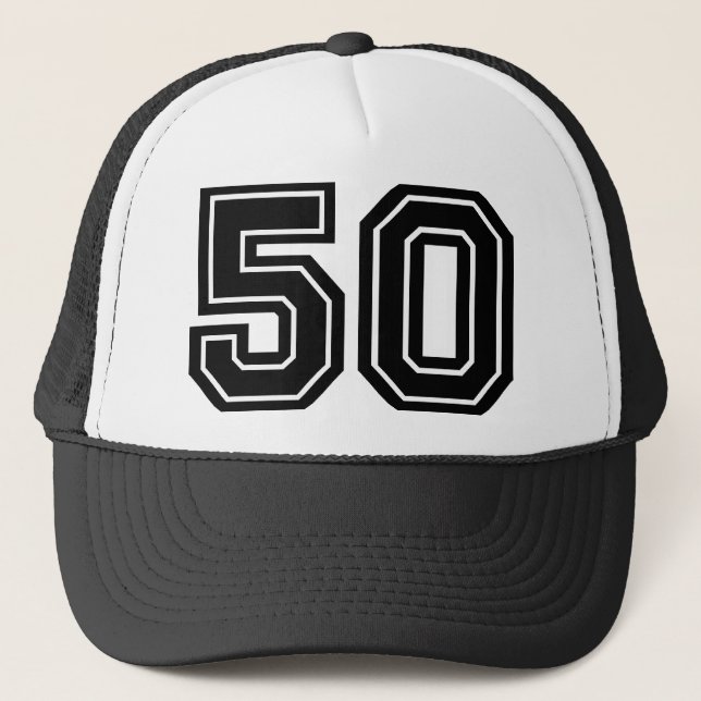 50th Birthday Classic Trucker Hat (Front)