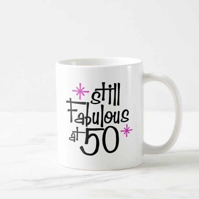 50th Birthday Coffee Mug (Right)