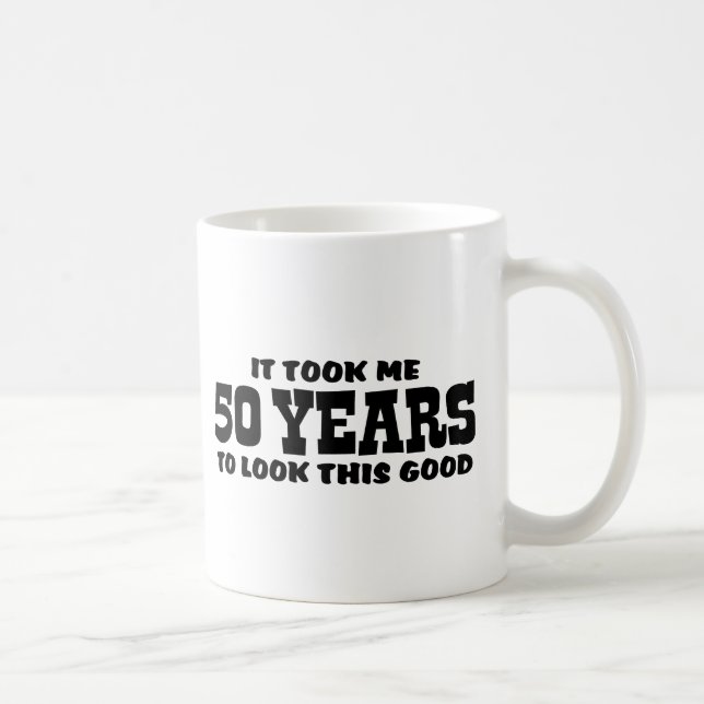 50th Birthday Coffee Mug (Right)