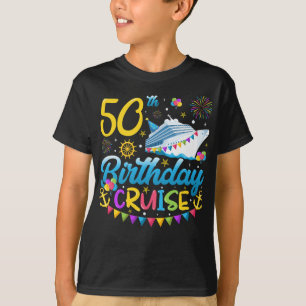 50th Birthday Cruise B-Day Party Boy T-Shirt