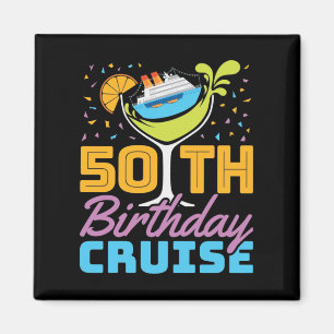 50th Birthday Cruise Magnet