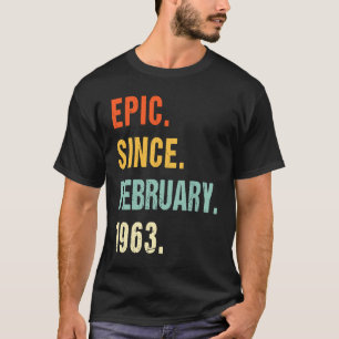 50th Birthday Epic Since February 1973 50 Years Ol T-Shirt