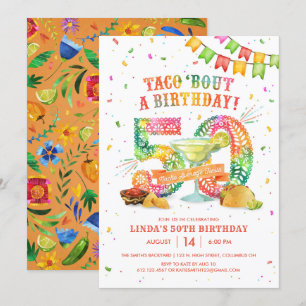 50th Birthday Fiesta Invitation