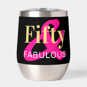 50th Birthday Fifty Fabulous Hot Pink Party