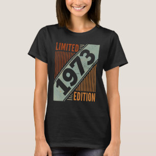 50th Birthday for Him Her 1973 Vintage Style 50 Ye T-Shirt