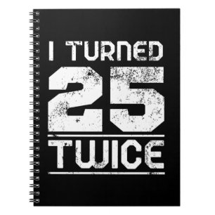 50th Birthday Funny Notebook
