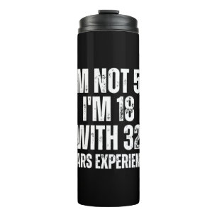50Th Birthday Funny Thermal Tumbler