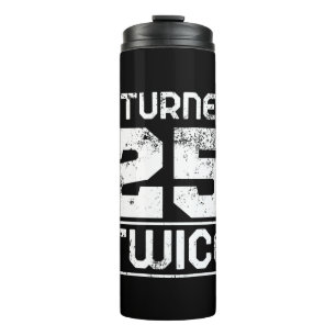 50th Birthday Funny Thermal Tumbler