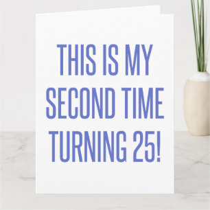 50th Birthday Gag Gift Card