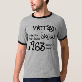 50th Birthday Gift 1963 Vintage Brew G232 T-Shirt