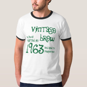 50th Birthday Gift 1963 Vintage Brew G233 T-Shirt