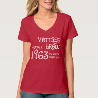 50th Birthday Gift 1963 Vintage Brew T-Shirt